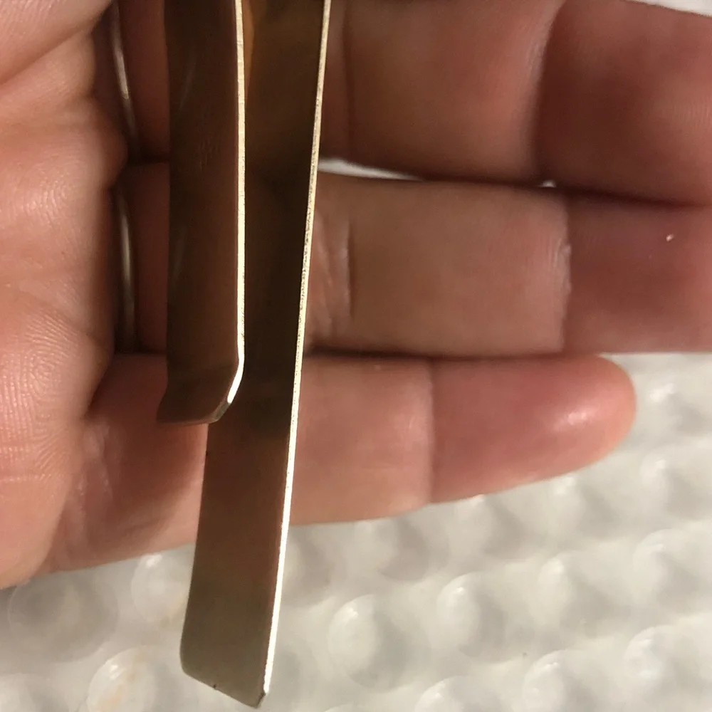 Vintage-Inspired Gold and Silver Money Clip